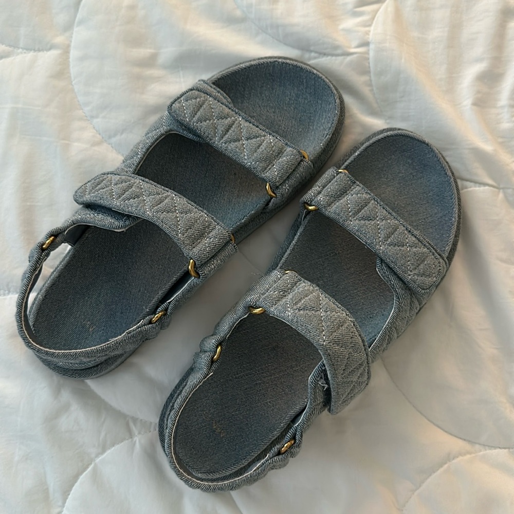 Mango sandals (Denim)